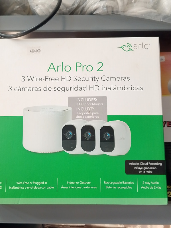 Cámaras de seguridad HD sin cables Arlo Pro 2