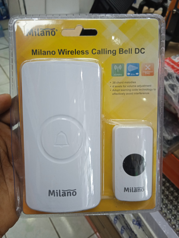 Timbre inalámbrico DC MILANO 80m.