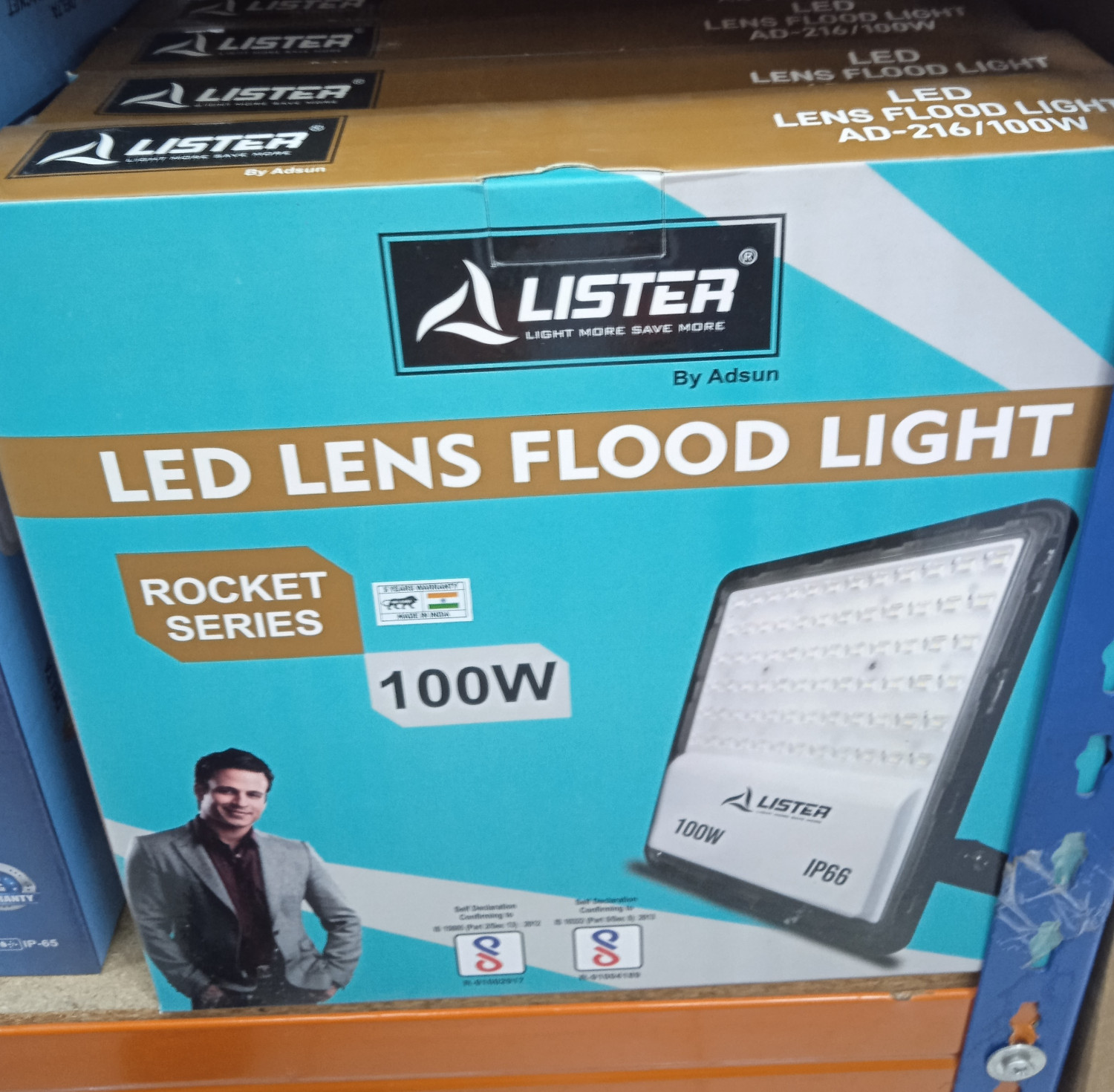 Proyector LED 100W/8500lm IP65 Blanco Baxton/Moddi