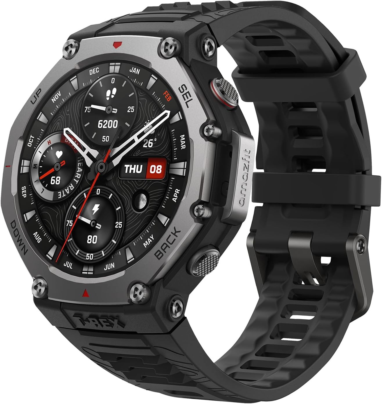 Amazfit T-Rex 3 Outdoor Smartwatch 48mm Pantalla AMOLED