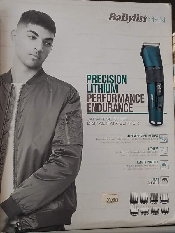 Máquina de cortar pelo de acero japonés BaByliss